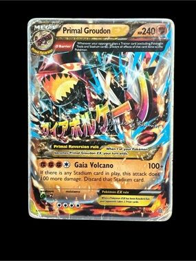 2014 Pokémon Primal Groudon-EX (86/160) Ultra Rare Holo